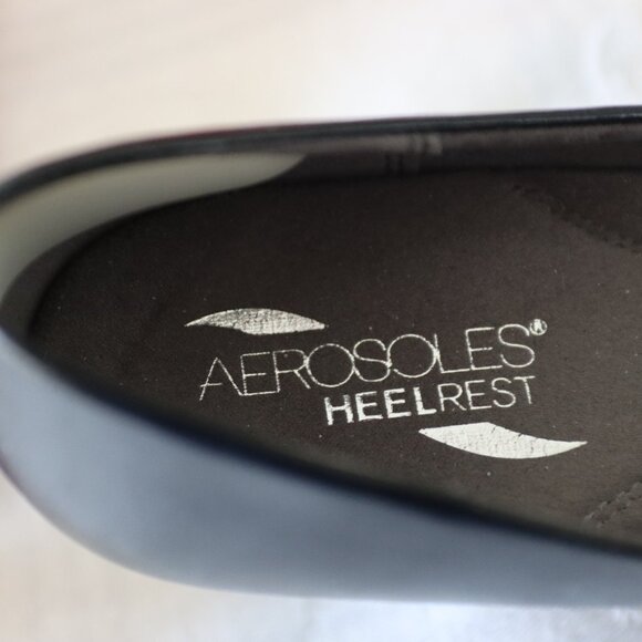 Aerosoles Black Dress Pumps Heelrest Comfort Technology Size 9.5 - Picture 2 of 13